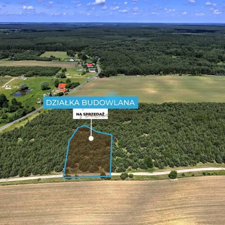 wielkopolskie, gnieźnieński, Kiszkowo, Karczewko, Atrakcyjna działka z warunkami zabudowy Karczewko Puszcza Zielonka