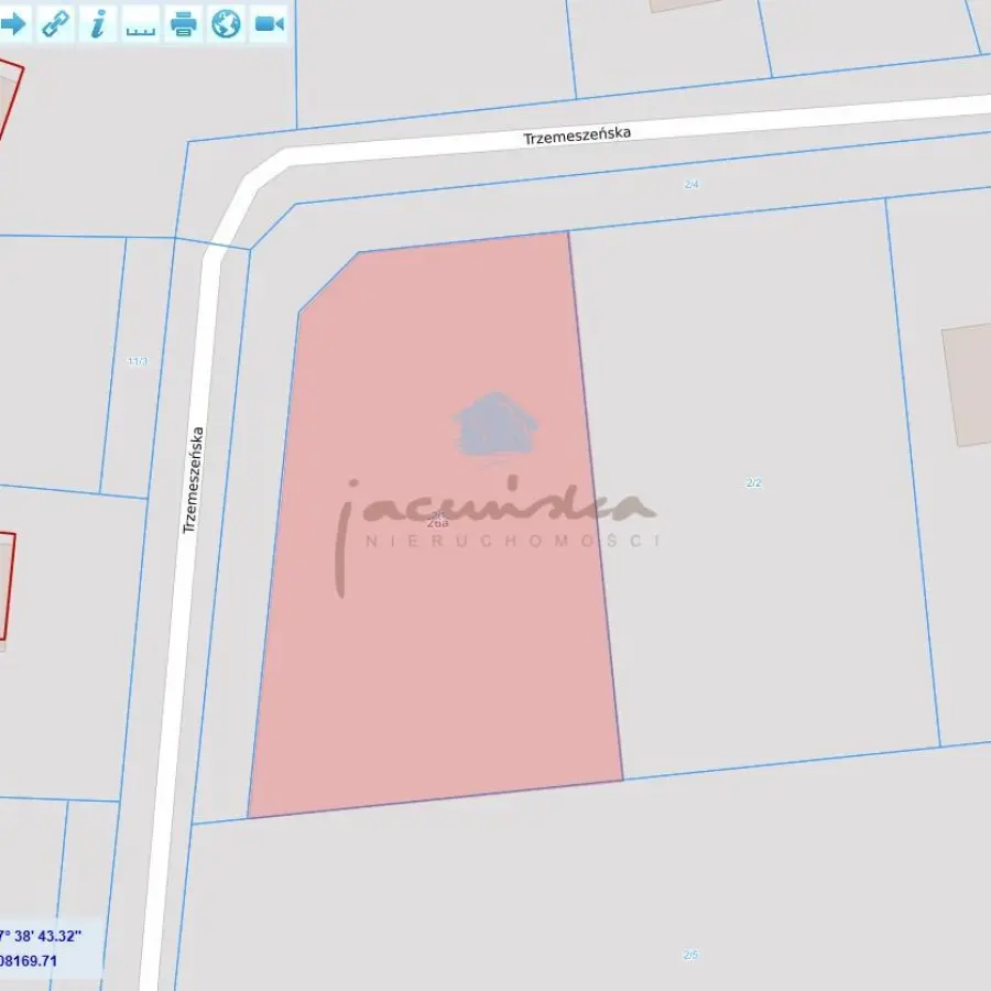 wielkopolskie, gnieźnieński, Gniezno, Arkuszewo, Trzemeszeńska, Sprzedam atrakcyjną działkę Trzemeszeńska Gniezno